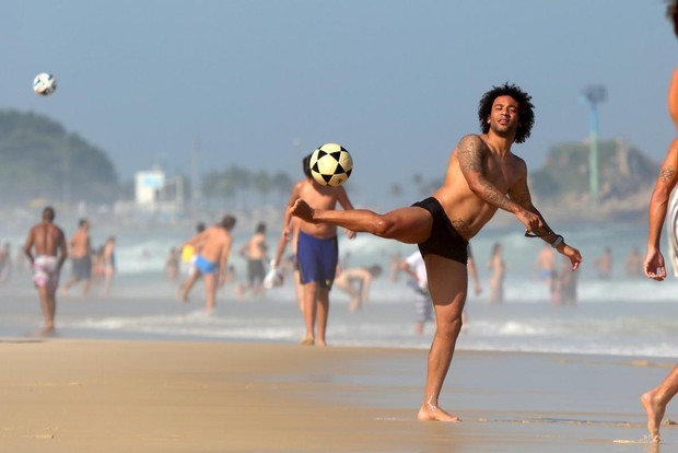 Jogador Marcelo (Foto: Andre Freitas/Ag. News)