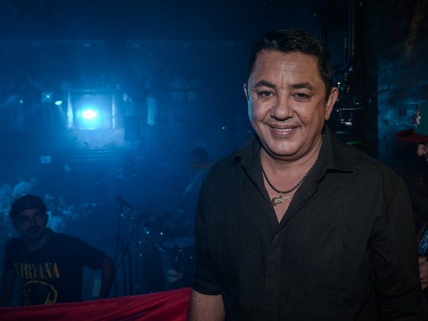 João Reis, pai de Cristiano Araújo, em show em São Paulo (Foto: Francisco Cepeda/ Ag. News)