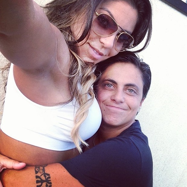 Alessandra Ferreira e Thammy Miranda (Foto: Instagram / Reprodução)
