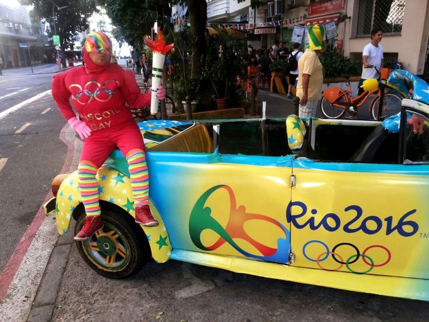 Mascote gay é atração da Olimpíada Rio 2016 (Foto: Divulgação / As bofinhas)