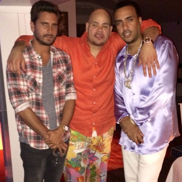 Scott Disick, Fato Joe e French Montana (Foto: Instagram/Reprodução)