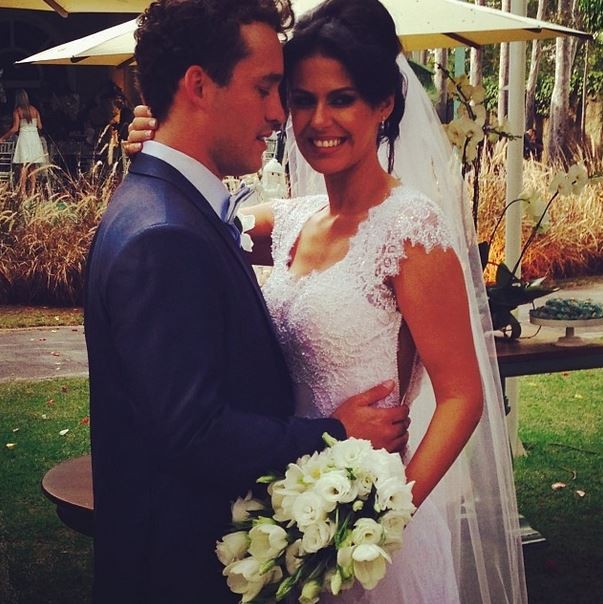 Joyce Alvares se casa com Rodrigo Andrade (Foto: Instagram / Reprodução)