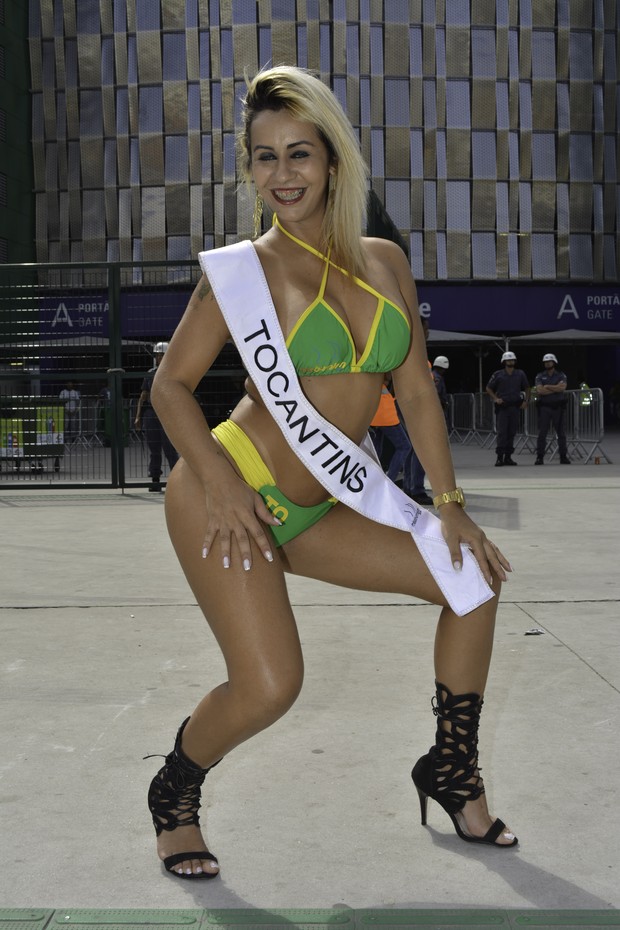 Candidatas a Miss Bumbum (Foto: Edson Bat / Divulgação)