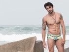 Renan Oliveira, do 'BBB16', posa de sunga; Veja fotos sensuais exclusivas!