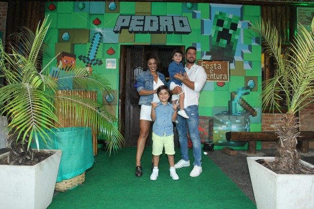 Aniversário de Pedro filho de Juliana Paes (Foto: AgNews )