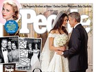 Veja Amal Alamuddin de noiva em casamento com George Clooney