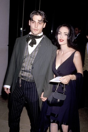 Johnny Depp e Winona Ryder (Foto: Getty Images)