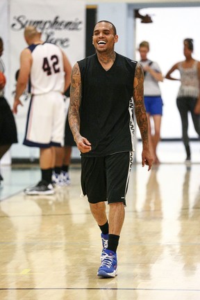 Chris Brown (Foto: Agência/ AFP)