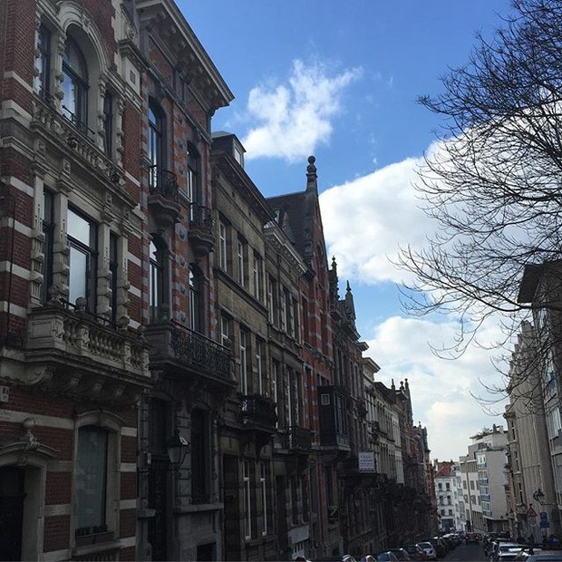 Foto da cidade de Bruxelas, na Bélgica, tirada por Zeca Camargo (Foto: Instagram/ Reprodução)