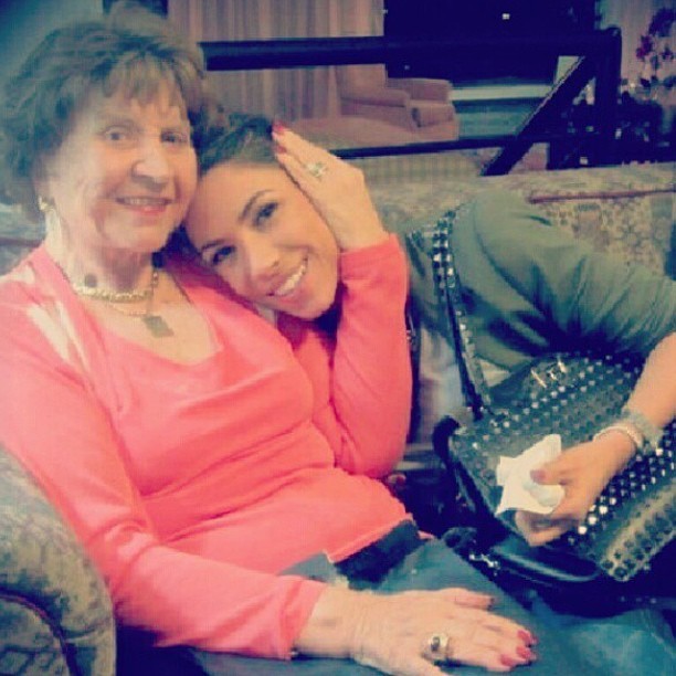 Patrícia Abravanel com a avó, Nina (Foto: Instagram / Reprodução)