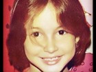 Claudia Leitte surge morena em foto de infância