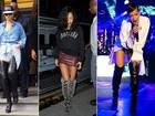 No dia em que Rihanna completa 25 anos, confira as dez tendências de moda mais usadas pela cantora