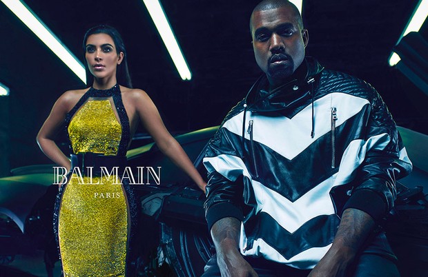 Kim Kardashian e Kanye West  (Foto: Reprodução do Instagram)