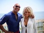 Pamela Anderson grava cenas de 'Baywatch' após criticar o remake