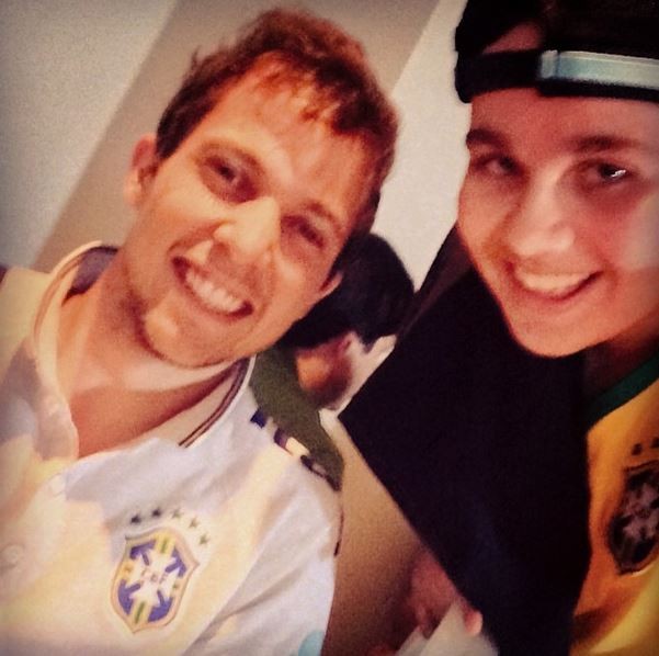  Rafael, filho de Solange Almeida, e Bernardo (Foto: Instagram / Reprodução)