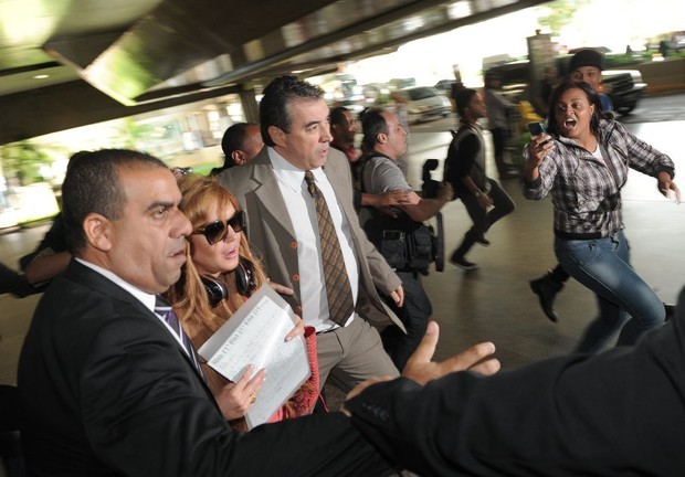 Lindsay Lohan em SP (Foto: Francisco Cepeda e Leo Franco  / AgNews)