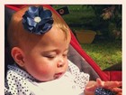 Debby Lagranha posta foto da filha e se derrete: 'Minha felicidade'