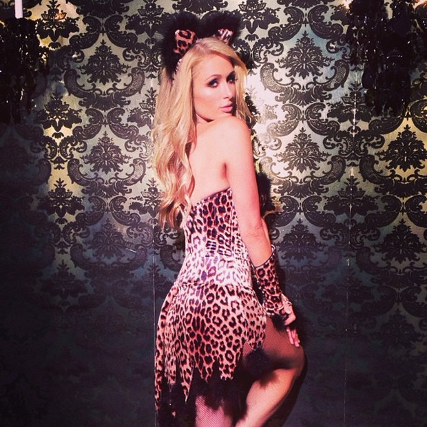 Paris Hilton em festa de Halloween (Foto: Instagram/ Reprodução)