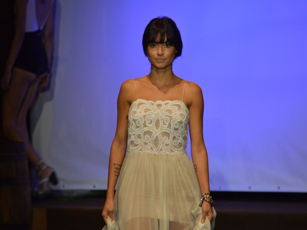 Thaila Ayala em evento de moda no Recife (Foto: Felipe Souto Maior/ Ag. News)