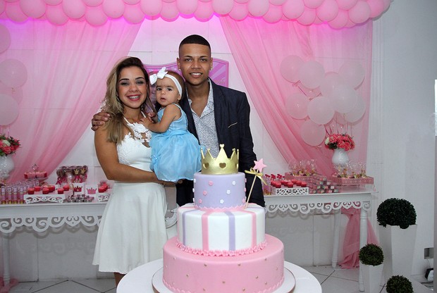 Mc Duduzinho festeja primeiro aniversário de sua filha, Lara  (Foto: Daniel Pinheiro/CI Produções - Divulgação)