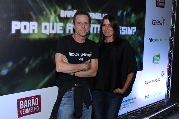 Tony Belotto e Malu Mader (Foto: Thyago Andrade/Brazil News)