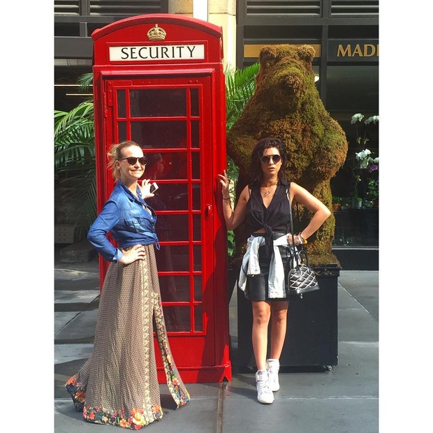 Fernanda Paes Leme e Fernanda Rodrigues viajam juntas (Foto: Reprodução/Instagram)