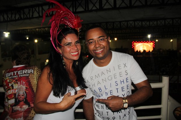 Solange Gomes e Dudu Nobre (Foto: William Oda/Ag News)