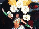 Solange Gomes posta foto de estreia no carnaval: 'Onde tudo começou'