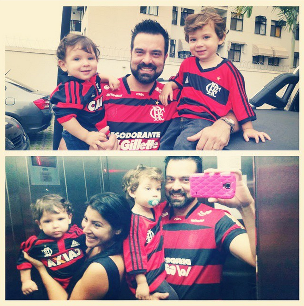 Priscila Pires e a família (Foto: Reprodução/Instagram)
