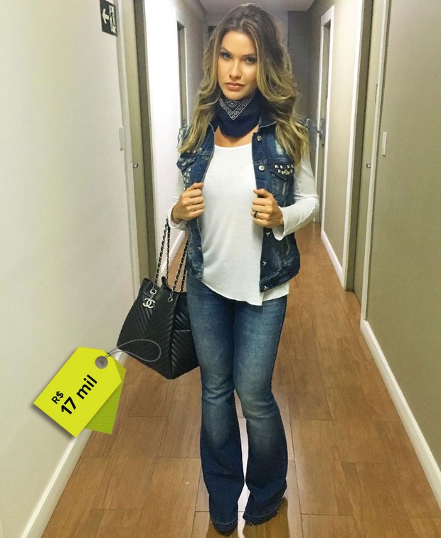 Andressa Suita usa bolsa de R$17 mil (Foto: Reprodução do Instagram)