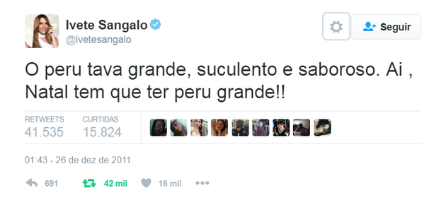 Ivete Sangalo no Twitter (Foto: Reprodução/Twitter)