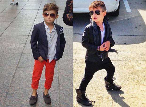 Crianças estilosas - Alonso Mateo (Foto: Instagram / Reprodução)