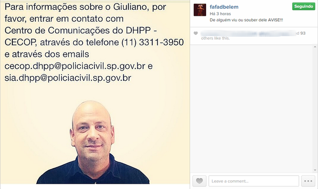 Fafa de Belem faz campanha na Internet (Foto: Reprodução/ Instagram)