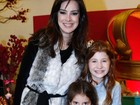 Vera Viel leva as filhas a aniversário de atriz de 'Chiquititas'