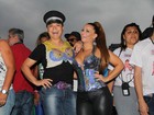 Viviane Araújo e Popozuda vão a parada gay na Baixada Fluminense