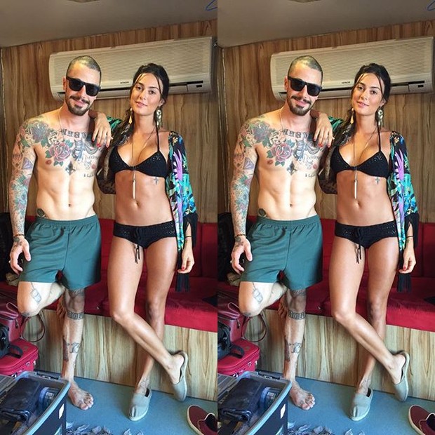 Felipe Titto e Thaila Ayala (Foto: Reprodução/Instagram)