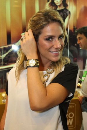 Giovana Ewbank na 'Ação Euro' no Windsor Barra Hotel (Foto: Anderson Borde/AgNews)