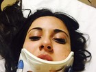 Jennifer Pamplona sofre acidente de carro: 'Misturei bebida com remédios'