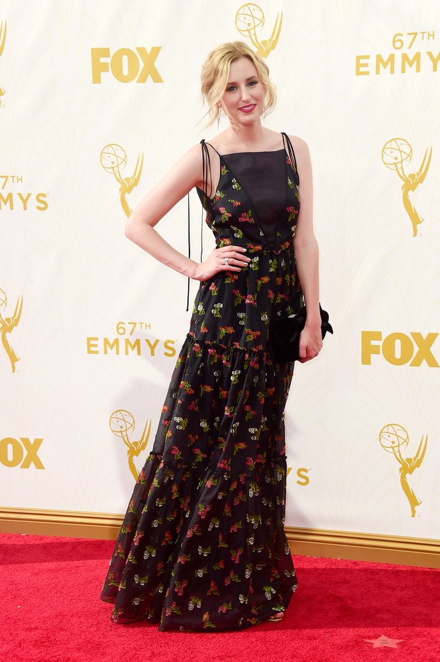 Laura Carmichael no Emmy Awards (Foto: Getty Images)