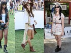 Veja o estilo de Alessandra Ambrósio, Katy Perry, Hilary Duff e mais famosas  no Coachella
