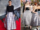 Natalie Portman usa look Dior em première mundial de seu novo filme