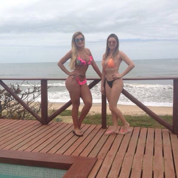 Andressa Urach e amiga (Foto: Instagram / Reprodução)