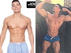 Felipe Franco mostra antes e depois de seu corpo, agora mais musculoso