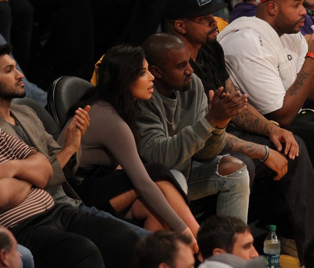  Kim Kardashian e Kanye West (Foto: AKM-GSI / AKM-GSI)