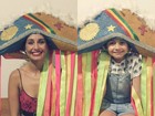 Camila Pitanga posa com a filha e mostra semelhança em clique na web
