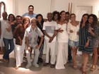 Ivete Sangalo curte festa com o marido, Daniela Mercury e mais