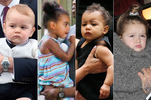 George, Blue Ivy, North West e Harper Seven (Foto: Reuters | Grosby | Getty Images)
