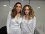 Ivete Sangalo encontra Jennifer Lopez nos bastidores de festival