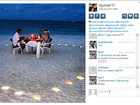 Neymar posta imagem romântica no Instagram e faz mistério
