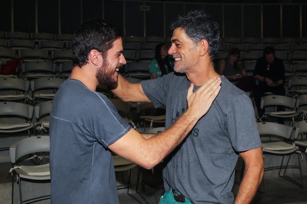 Marcos Pigossi e Eduardo Moscovis (Foto: Manuela Scarpa/Brazil News)